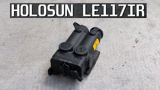 Holosun LE117IR quotElitequot Standalone IR Designator [upl. by Anayk]