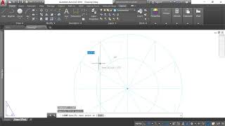 Constructing an ellipse using the concentric circle method [upl. by Ladnyc]