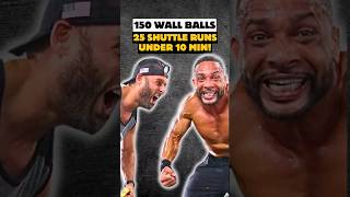 Wodapalooza Qualifier 150 Wall Balls amp 25 Shuttle Runs [upl. by Sykleb]