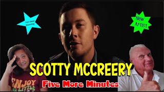 Country Music Reaction  First time Reaction Scotty McCreery Five More Minutes  Music Reaction [upl. by Nnadroj]