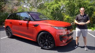 Is the 2023 Range Rover Sport a BETTER performance luxury SUV than a BMW X5 M [upl. by Enirehtakyram894]