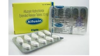 Alfuzosin hydrochloride extended release tablets 10mg [upl. by Yelime93]