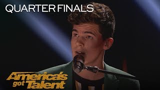 Joseph OBrien 20YearOld Sings Original quotWe Could Build A Housequot  Americas Got Talent 2018 [upl. by Kilar]