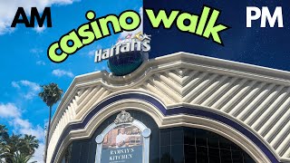 Harrahs Casino Floor Walk  AM vs PM [upl. by Womack270]