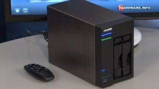 Asustor AS302T NAS met HDMI en mediaspeler review  HardwareInfo TV Dutch [upl. by Alicec]