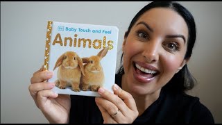 Baby Touch and Feel Animals  Kids Book Read Aloud [upl. by Yv401]