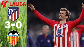 Atletico Madrid vs Valencia 30 Spain La Liga 20242025 [upl. by Etac]