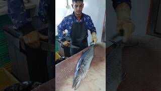 Really Easy KING FISH CUTTING Best Method [upl. by Aneerak]