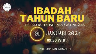 Ibadah Awal Tahun  01 Jan 2024  quotMelihat ke Belakang dan Ke Depanquot 2 Pet 129  GBI Jatinegara [upl. by Penland]