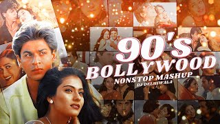 90s Bollywood Nonstop Mashup 2023  Best 90s Bollywood Evergreen Songs Mashup  DJ DeLhiwala [upl. by Hey]