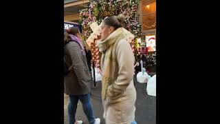 Exploring London Bridge Christmas Food Market [upl. by Dnalwor93]