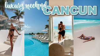 LUXURY WEEKEND IN CANCUN adults only all inclusive insane spa day best vacation [upl. by Windy]