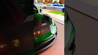 Porsche 911 GT3 RS Green series 🧃 porsche green sportscar shorts 😘 [upl. by Dranyl]