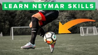 TOP 5 Neymar football skills [upl. by Nylirem]