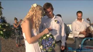 Wedding in Crete at Knossos Beach Bungalows amp Suites [upl. by Sihtnyc]