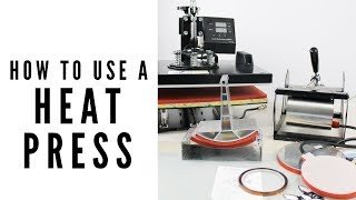 How to Use a Heat Press COZ 5 in 1 [upl. by Leinoto396]