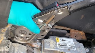 Parking  emergency brake adjustment Chevy Cobalt  Pontiac G5 [upl. by Adnohsat157]