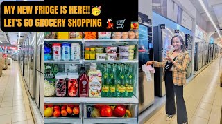 NEW FRIDGE UNBOXINGULTIMATE GROCERY HAUL RESTOCK🛒FRIDGE SHOPPING ampORGANISATION HACKS FridgeGoals [upl. by Stacia]