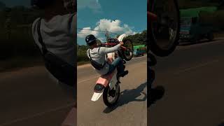 yamaha yp200 wheelie dt200 taunggyi myanmar [upl. by Bergh396]