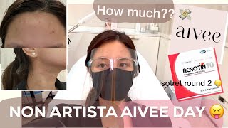 the aivee clinic review 2021 HOW MUCH did I spend on my Aivee Day ISOTRETINOUN ROUND 2 [upl. by Kannav]