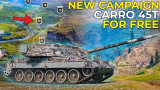 Get CW Reward for Free from NEW Campaign  World of Tanks Tour of Duty [upl. by Tawnya]