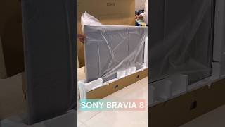 SONY  BRAVIA 8 sony bravia newlunch old shorts youtubeshorts tv review unboxing sony 1k [upl. by Quill]