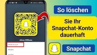 So löschen Sie ein SnapchatKonto dauerhaft einfach  SnapchatKonto löschen [upl. by Ahsyekat818]