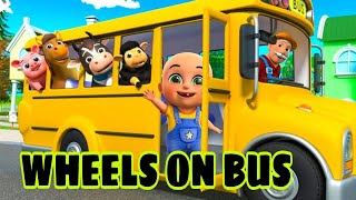 Wheels on the bus song  बस का चक्का घूमे गोल [upl. by Salomon938]