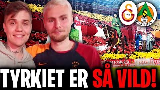 SER FODBOLD I TYRKIET VILD TIFO OG VANVITIG STEMNING [upl. by Zales]