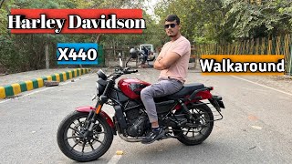 Harley Davidson X440 Vivid  Exhaust Sound  Rider Aman [upl. by Ydnik]