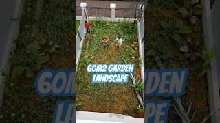 60m² Garden Landscape  Simple Tips for a Beautiful Backyard [upl. by Nick]