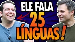 BRASILEIRO QUE FALA 25 LÍNGUAS DÁ DICAS PARA APRENDER COM MAIS FACILIDADE [upl. by Ecinert427]