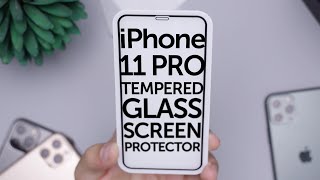 iPhone 11 Pro Tempered Glass Screen Protector [upl. by Socram]