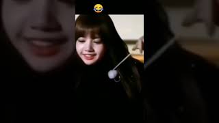 Lisas bangs is her life😂 fypシ゚viral blackpink viralvideo ytshorts [upl. by Peednama]