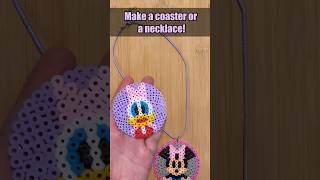 DIY Dala Fuse Bead Creations DIY Fuse Bead NecklaceDIY Fuse Bead Coaster diy perlerbeadart art [upl. by Wallford685]