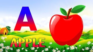 Phonics Song 2 with TWO Words in 3D  A For Apple  ABC Alphabet Songs 16 [upl. by Ciryl]