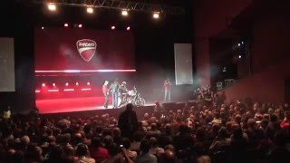 Ducati Diavel world presentation Moto Revuempg [upl. by Enawyd]