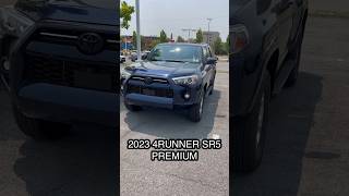 2023 4Runner SR5 Premium in Nautical Blue TOYOTA thezodeals [upl. by Aiciles]