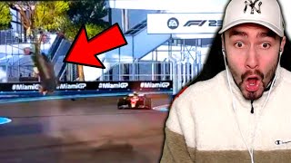 😱Auto FLIEGT durch die Luft  F1 Reddit [upl. by Solraced]