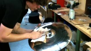 How to polish your cymbals to highgloss [upl. by Chane]