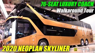 2020 Neoplan Skyliner Luxury Coach Walkaround  76Seat Double Decker Exterior Interior Tour [upl. by Enovaj189]