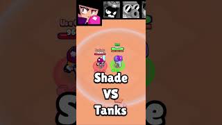 Shade 1v1 VS Every Tank brawlstars [upl. by Lennod455]