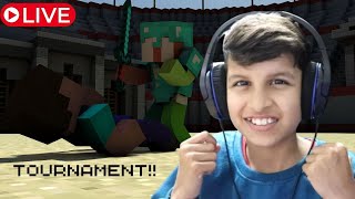 EPIC MINECRAFT LUCKYBLOCK TOURNAMENT🔥┃🔴LIVE🔴 [upl. by Anec]