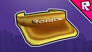 MONTHLY ITEM How to get the Gold Roblox Visor in RetroStudio [upl. by Alliuqa499]