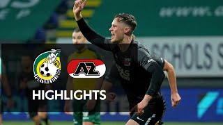 Highlights Fortuna Sittard  AZ  Eredivisie [upl. by Netsruk]