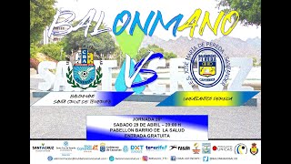 BALONMANO SANTA CRUZ DE TENERIFE  UNEATLANTICO PEREDA [upl. by Okorih]