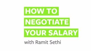 How to Negotiate Your Salary with Ramit Sethi [upl. by Nygem]