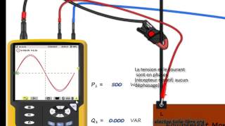 Puissance monophasée avec un analyseur réseau [upl. by Yentrac]