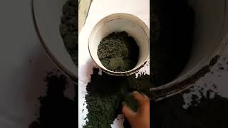 filling moulds with cement oddly satisfying video asmr shorts stressrelief ytshorts [upl. by Ellenid]