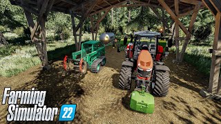 Starting a FOREST FARM with 0  Farming Simulator 22 Timelapse [upl. by Carlota]